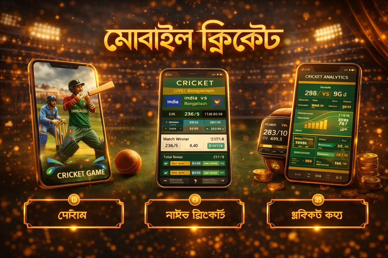 Mobile cricket